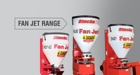 Fan Jet Pro - mini duo - Stocks AG - Epandeur centrifuge
