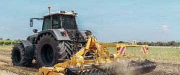 Herse rotative pliable alpego DJ